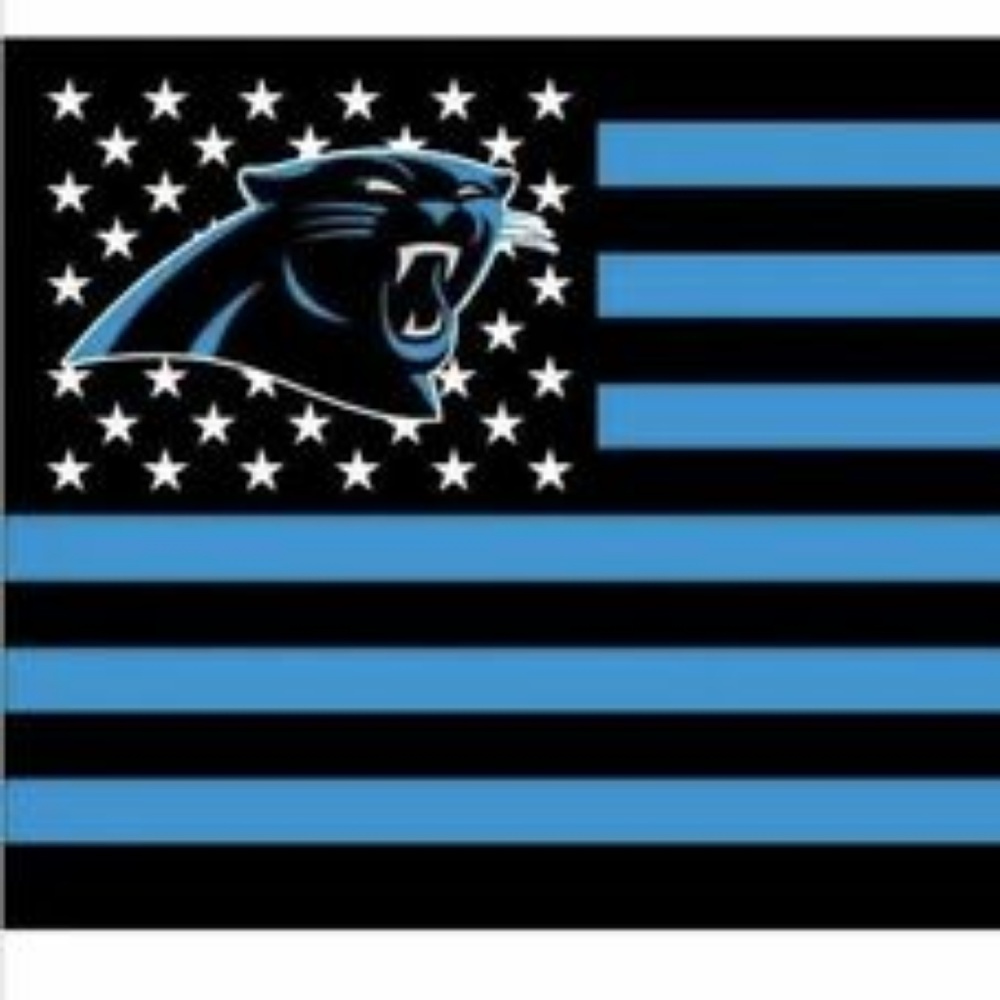Carolina Panthers American 3x5 Foot Flag